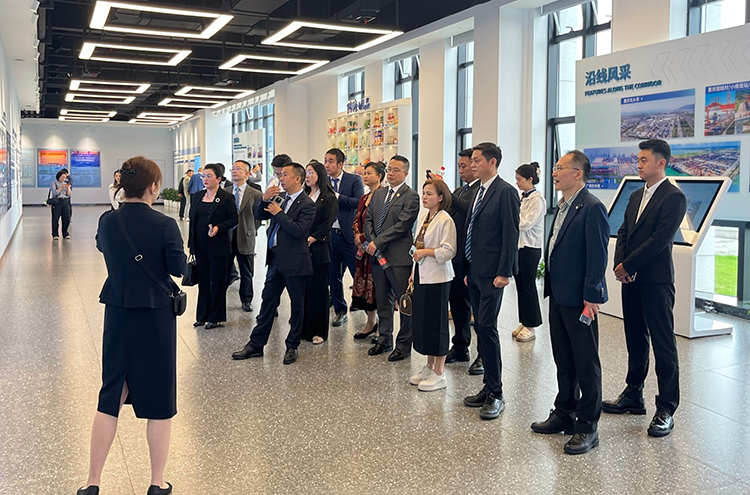 越南-中国企业商会、川渝越南同乡会会长阮氏兰博士参加第二届东盟·沙坪坝投资贸易洽谈会